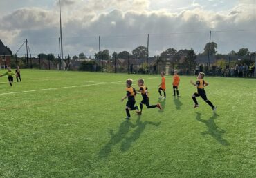 Under 8s Cougars in action