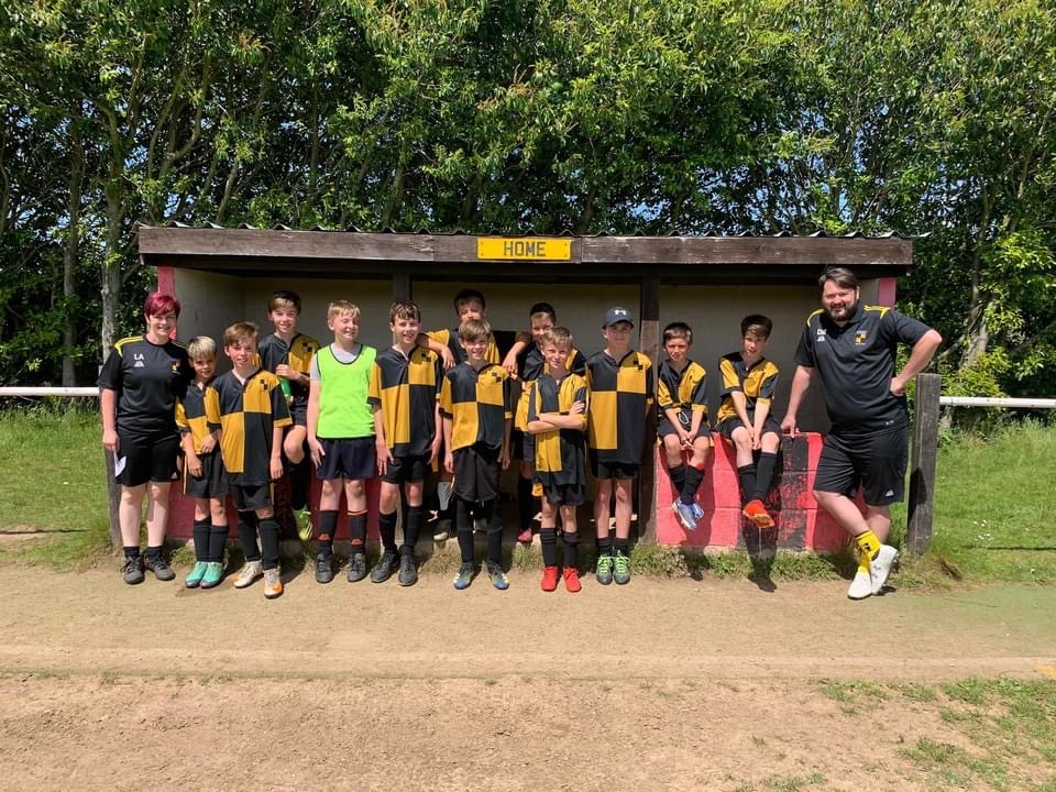 The team at their first tournament