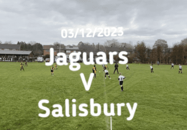 Jaguars v Salisbury title graphic