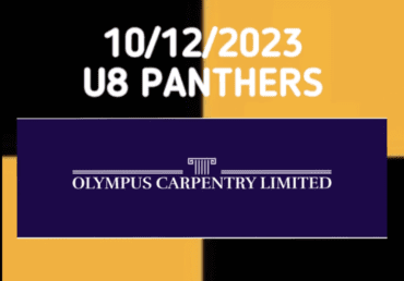 U8s Panthers Title graphic