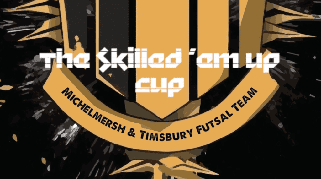 Skilled 'em up cup title graphic