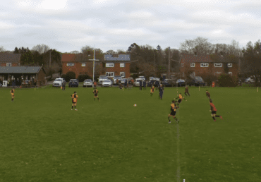 Jaguars in action v Winchester City