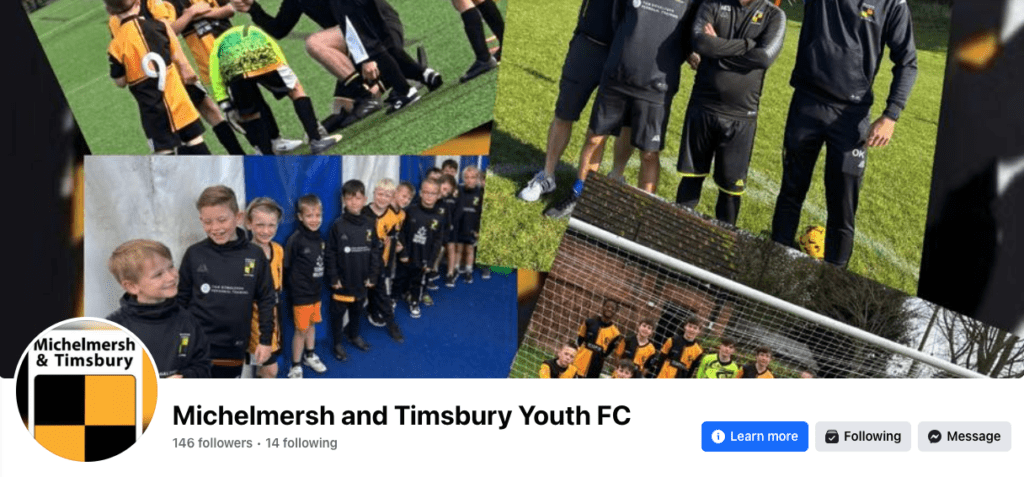 Michelmersh and Timsbury Youth FC Facebook Page