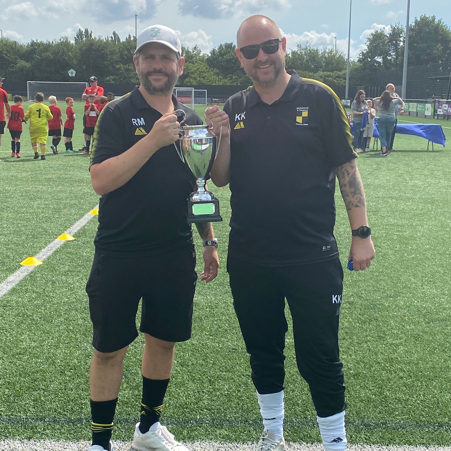 Keith and Robbie M&T Ocelots coaches