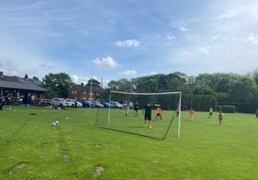 Training at Timsbury Recreation ground